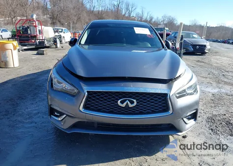 2019 Infiniti Q50 3.0T Luxe z USA, uszkodzony, nr VIN JN1EV7AR0KM555980
